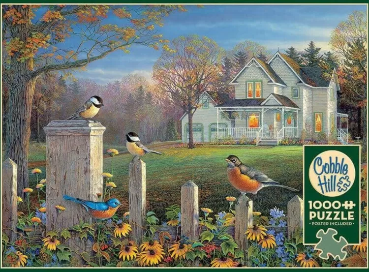 Cobble Hill Animals & Wildlife* - Evening Birds - 1000 Piece Jigsaw Puzzle