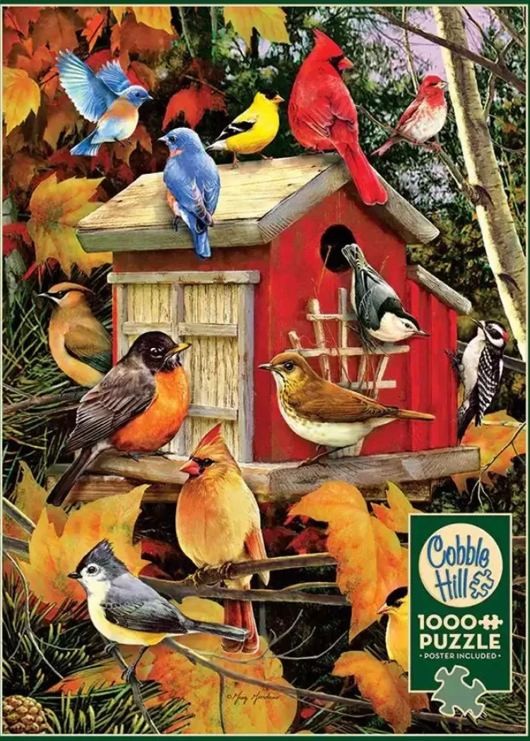 Cobble Hill Animals & Wildlife* - Fall Birds - 1000 Piece Jigsaw Puzzle