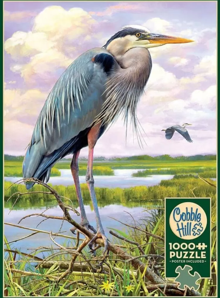 Cobble Hill Animals & Wildlife* - Heron - 1000 Piece Jigsaw Puzzle