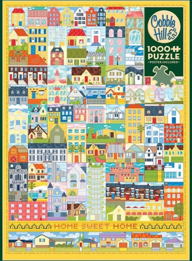 Cobble Hill Food & Drink* - Home Sweet Home - 1000 Piece Jigsaw Puzzle