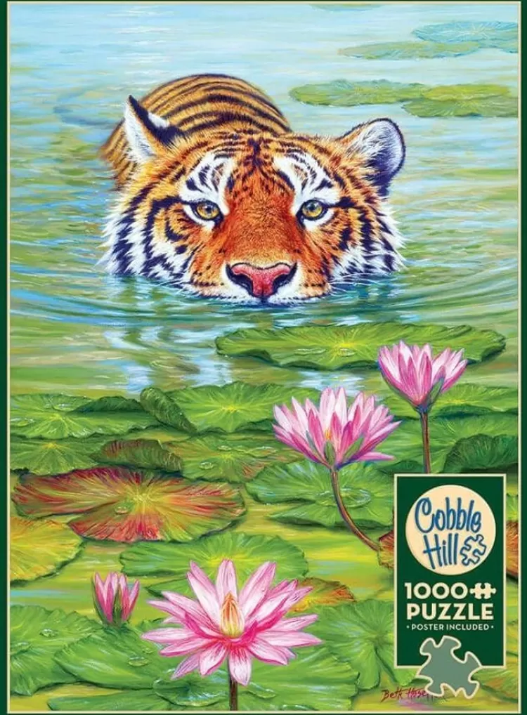 Cobble Hill Flowers & Gardens* - Land Of The Lotus - 1000 Piece Jigsaw Puzzle