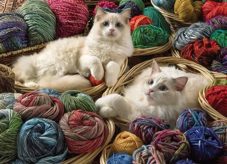 Cobble Hill Animals & Wildlife* - Ragdolls - 1000 Piece Jigsaw Puzzle