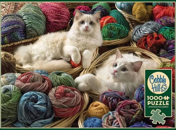 Cobble Hill Animals & Wildlife* - Ragdolls - 1000 Piece Jigsaw Puzzle