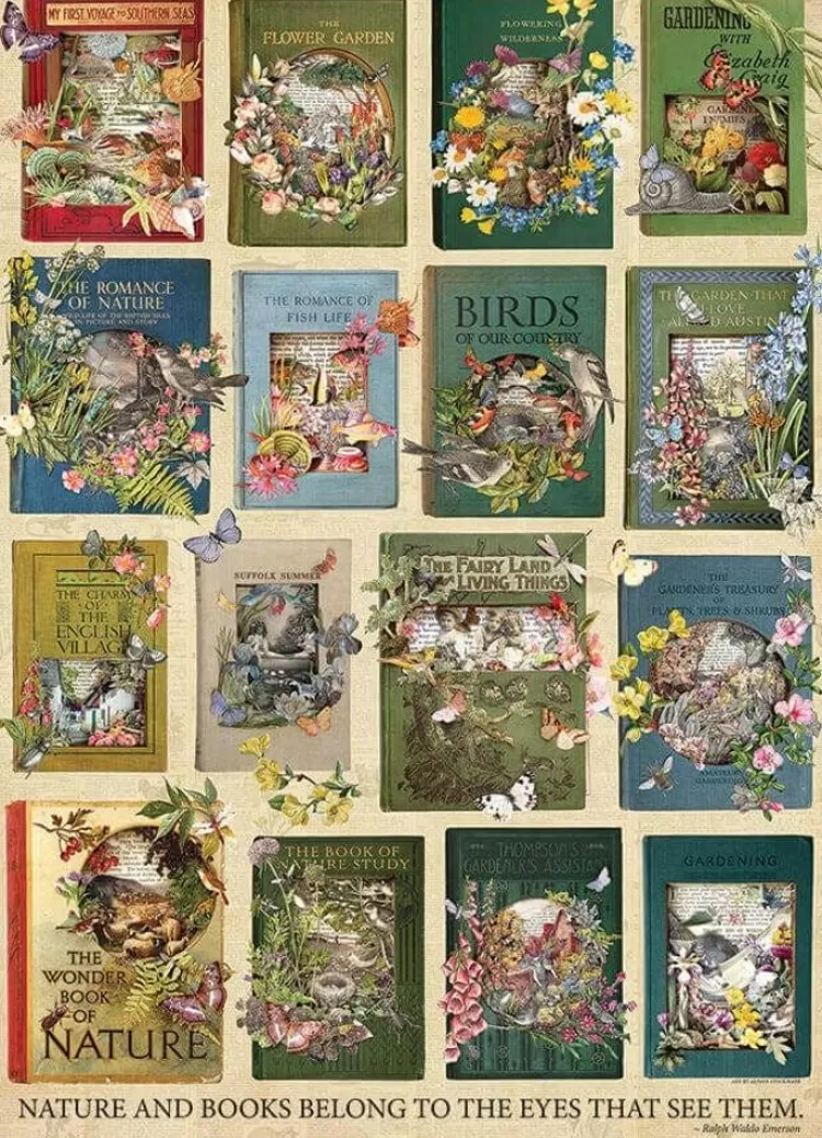 Cobble Hill Pastimes* - The Nature Of Books - 1000 Piece Jigsaw Puzzle