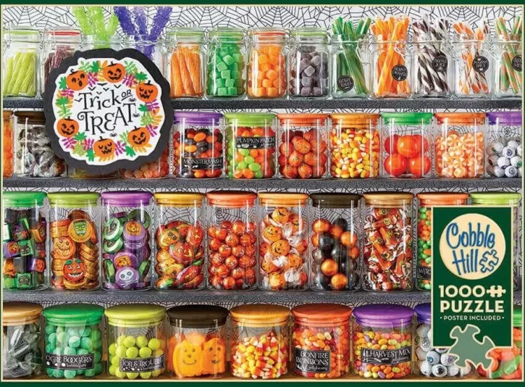 Cobble Hill Food & Drink* - Trick Or Treat - 1000 Piece Jigsaw Puzzle