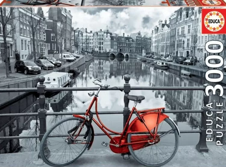 Educa Locations & Buildings* - Amsterdam - 3000 Piece Jigsaw Puzzle
