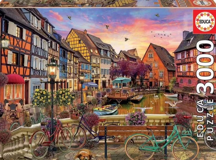 Educa Locations & Buildings* - Colmar, France - 3000 Piece Jigsaw Puzzle