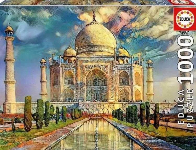 Educa Locations & Buildings* - Taj Mahal - 1000 Piece Jigsaw Puzzle