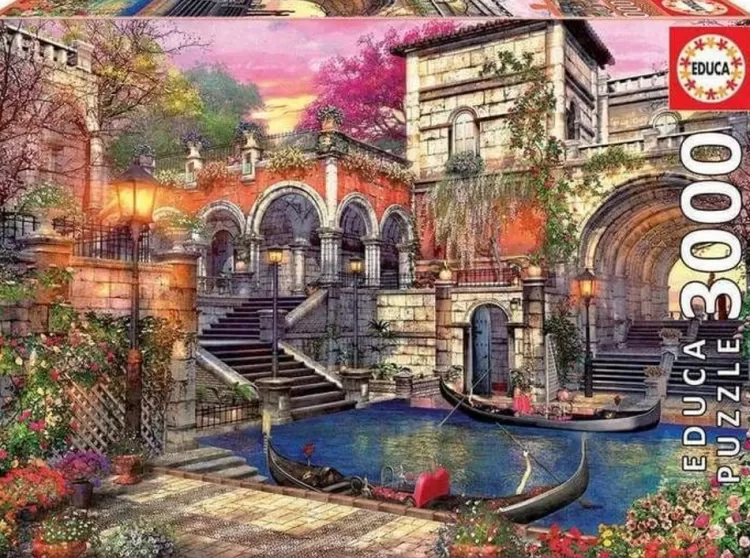 Educa Locations & Buildings* - Venice Courtship - 3000 Piece Jigsaw Puzzle