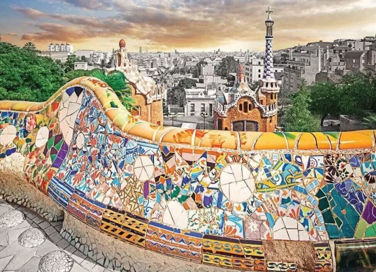Eurographics Locations & Buildings* - Barcelona - 1000 Piece Jigsaw Puzzle