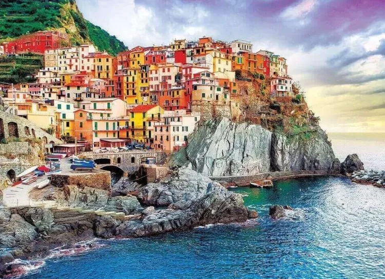Eurographics Locations & Buildings* - Cinque-Terre Italy - 1000 Piece Jigsaw Puzzle