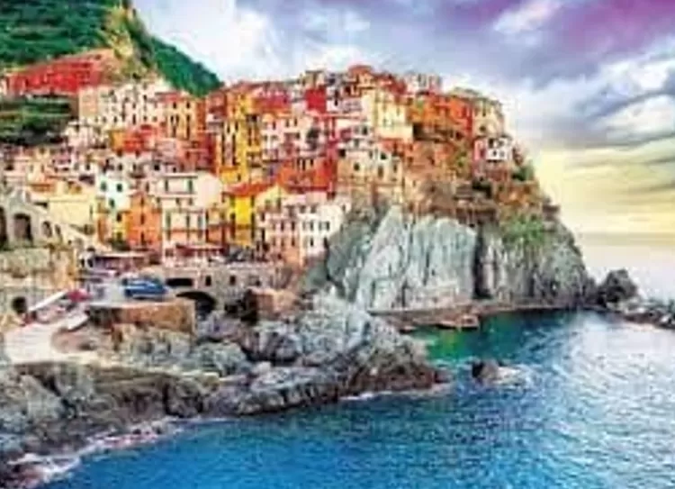 Eurographics Locations & Buildings* - Cinque-Terre Italy - 1000 Piece Jigsaw Puzzle