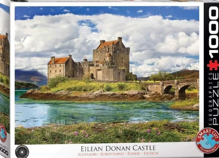 Eurographics Locations & Buildings* - Eilean Donan Castle - 1000 Piece Jigsaw Puzzle