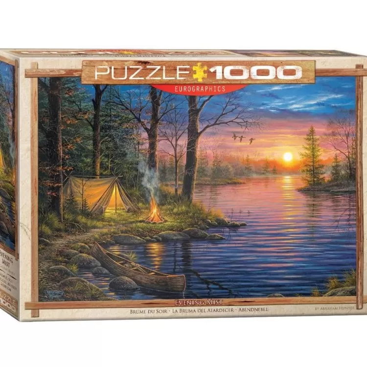 Eurographics Landscape* - Evening Mist By Abraham Hunter - 1000 Piece Jigsaw Puzzle