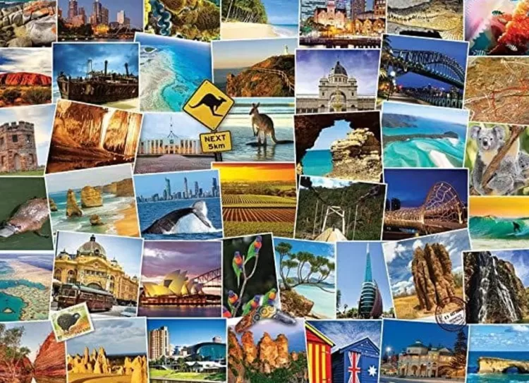 Eurographics Locations & Buildings* - Globetrotter Australia - 1000 Piece Jigsaw Puzzle