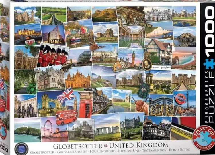 Eurographics Locations & Buildings* - Globetrotter United Kingdom - 1000 Piece Jigsaw Puzzle