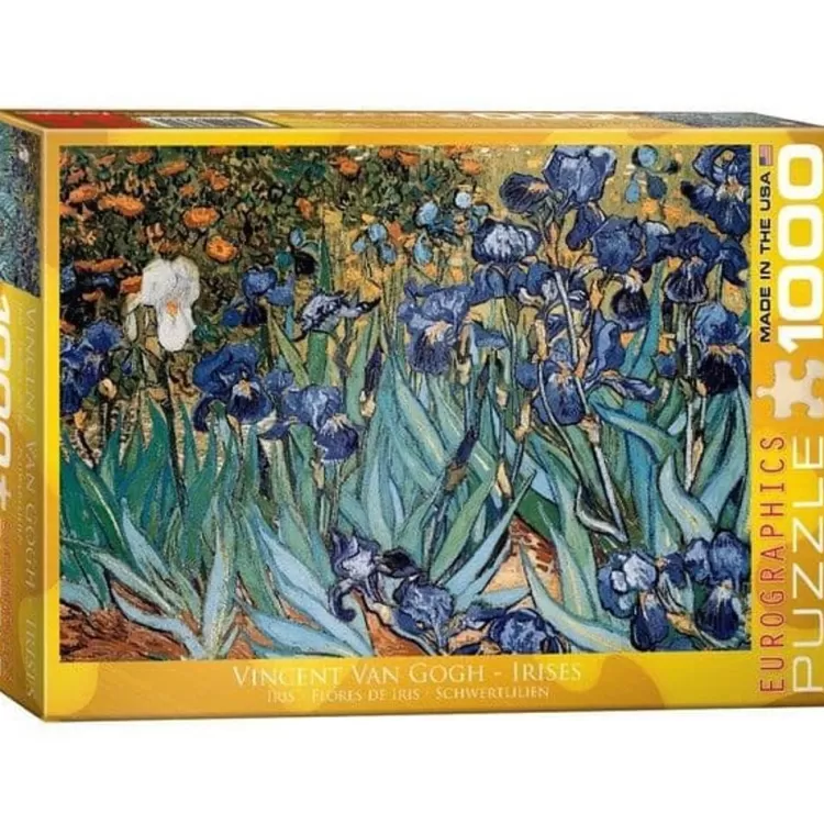 Eurographics Art* - Irises Vincent Van Gogh - 1000 Piece Jigsaw Puzzle