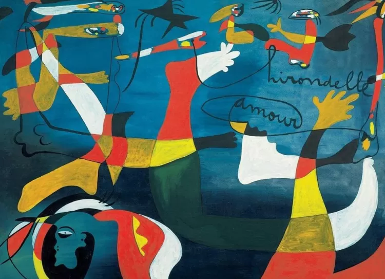 Eurographics Art* - Joan Miro - Swallow Love - 1000 Piece Jigsaw Puzzle