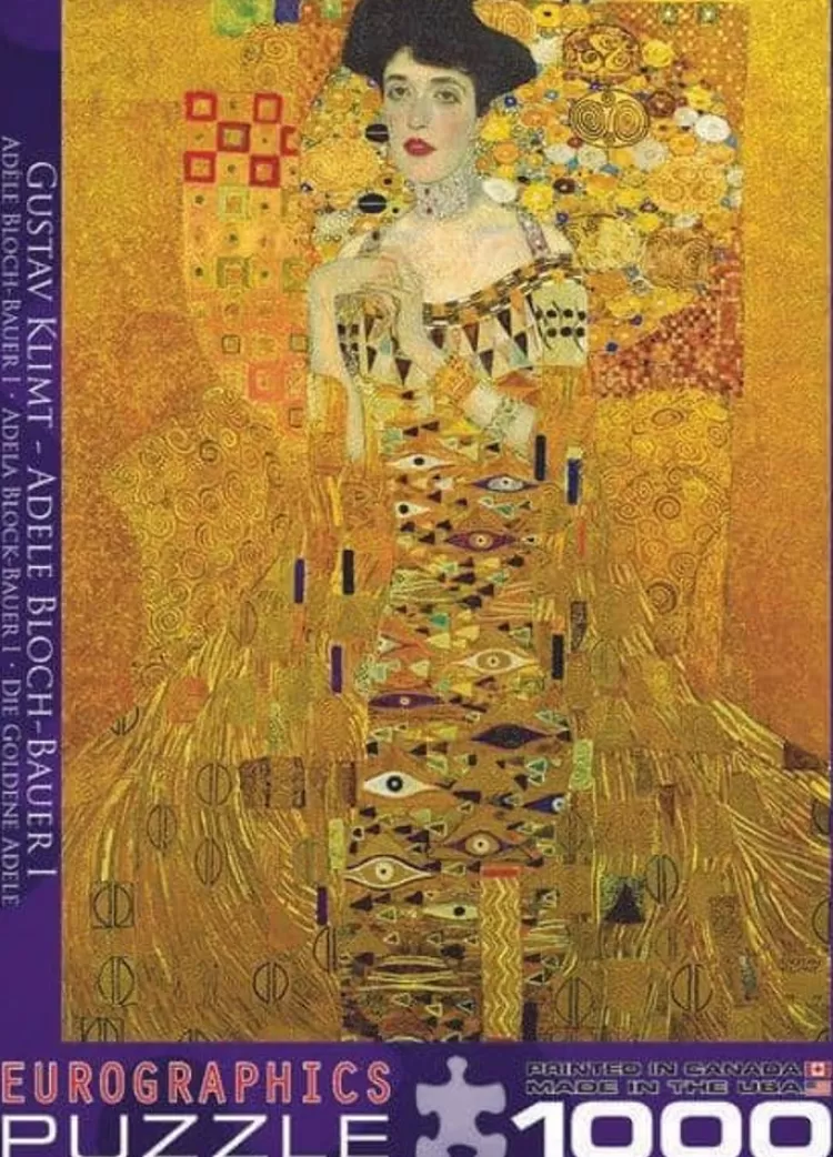 Eurographics Art* - Klimt - Adele Bloch-Bauer - 1000 Piece Jigsaw Puzzle