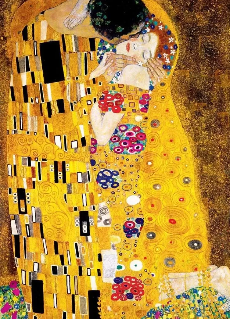 Eurographics Art* - Klimt - The Kiss - 1000 Piece Jigsaw Puzzle