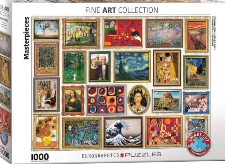 Eurographics Art* - Masterpieces - 1000 Piece Jigsaw Puzzle