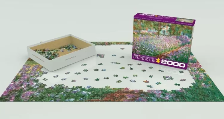 Eurographics Art* - Monet'S Garden - 2000 Piece Jigsaw Puzzle