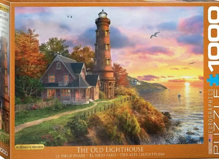 Eurographics Locations & Buildings* - The Old Lighthouse - 1000 Piece Jigsaw Puzzle