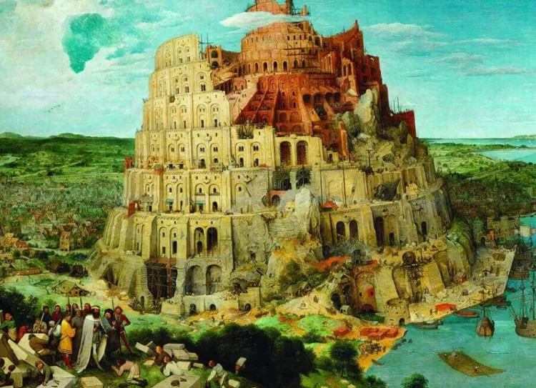 Eurographics Locations & Buildings* - The Tower Of Babel - 1000 Piece Jigsaw Puzzle