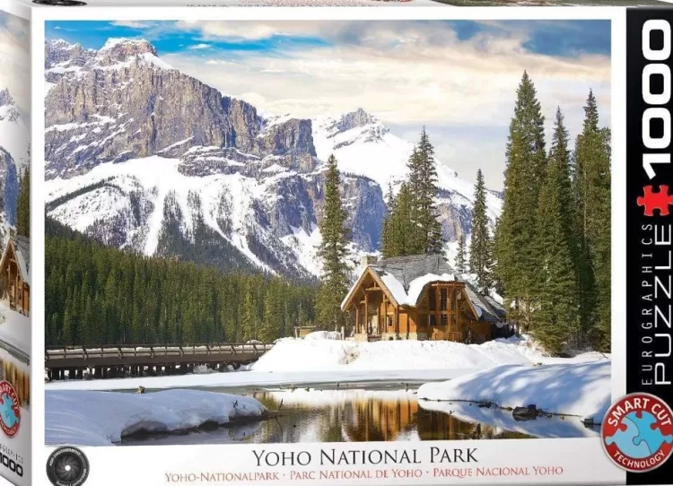 Eurographics Locations & Buildings* - Yoho National Park - 1000 Piece Jigsaw Puzzle