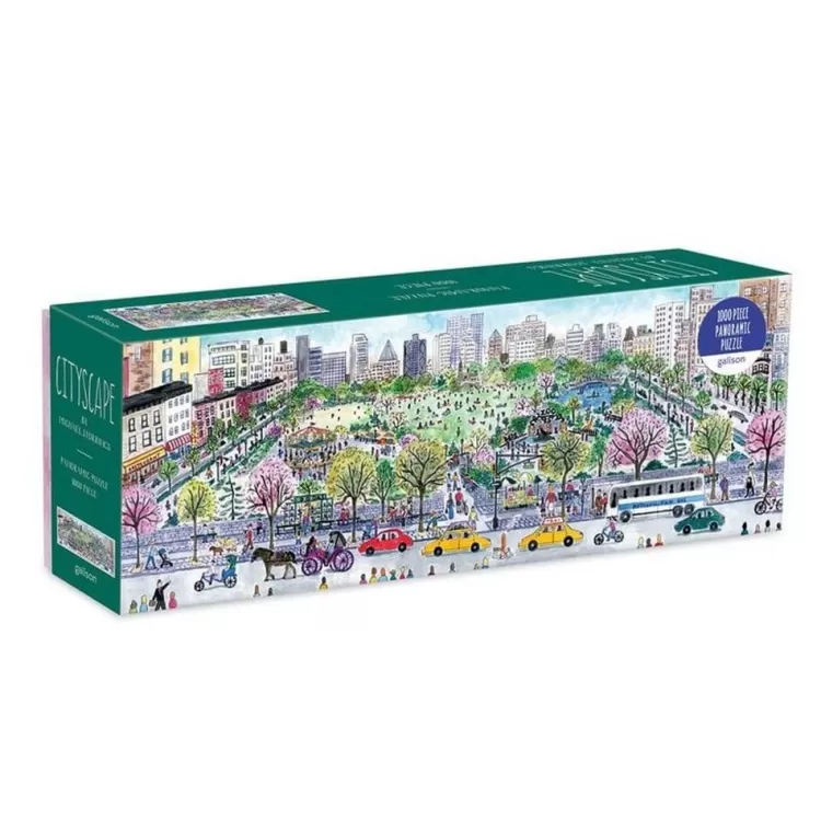 Galison Locations & Buildings* - Michael Storrings - Cityscape - 1000 Piece Panoramic