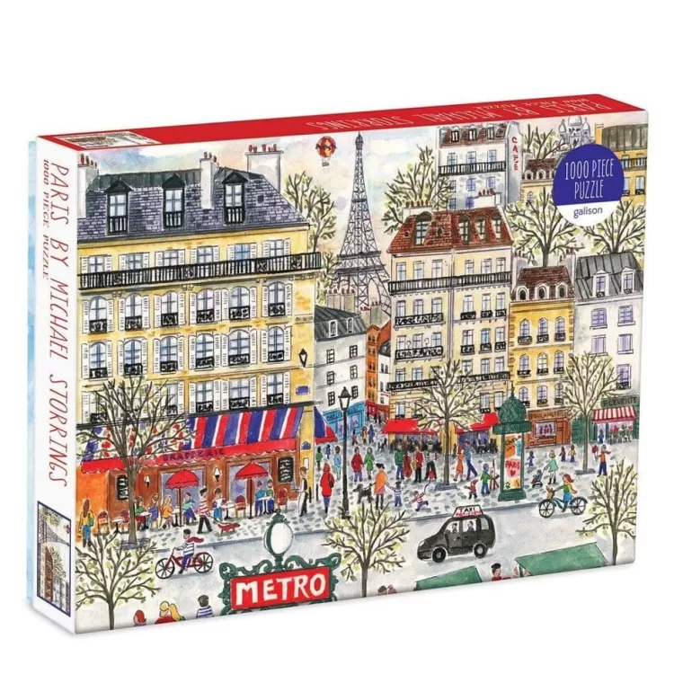 Galison Locations & Buildings* - Michael Storrings - Paris - 1000 Piece
