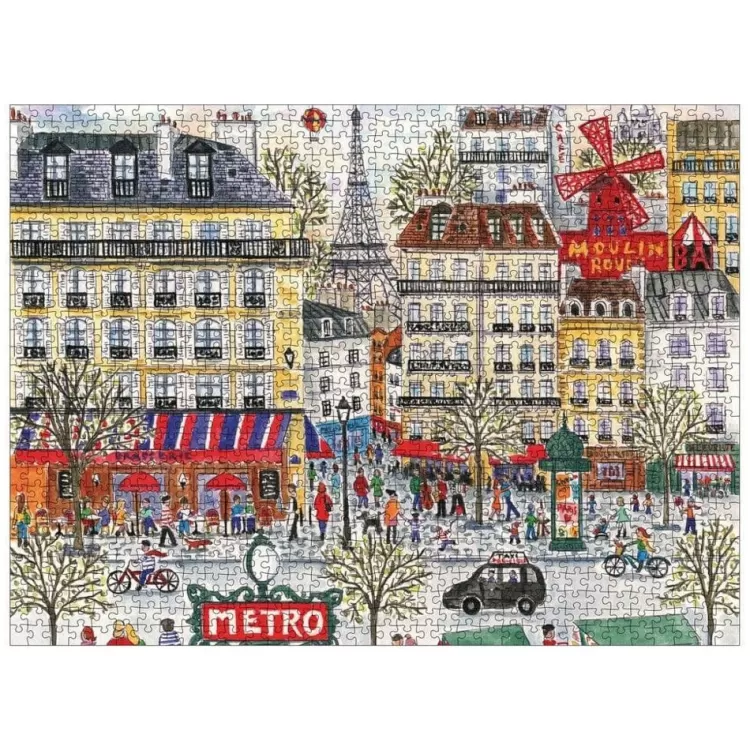 Galison Locations & Buildings* - Michael Storrings - Paris - 1000 Piece
