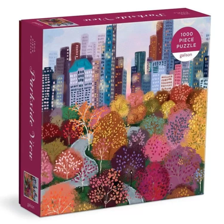 Galison Locations & Buildings* - Parkside View - 1000 Piece Jigsaw Puzzle