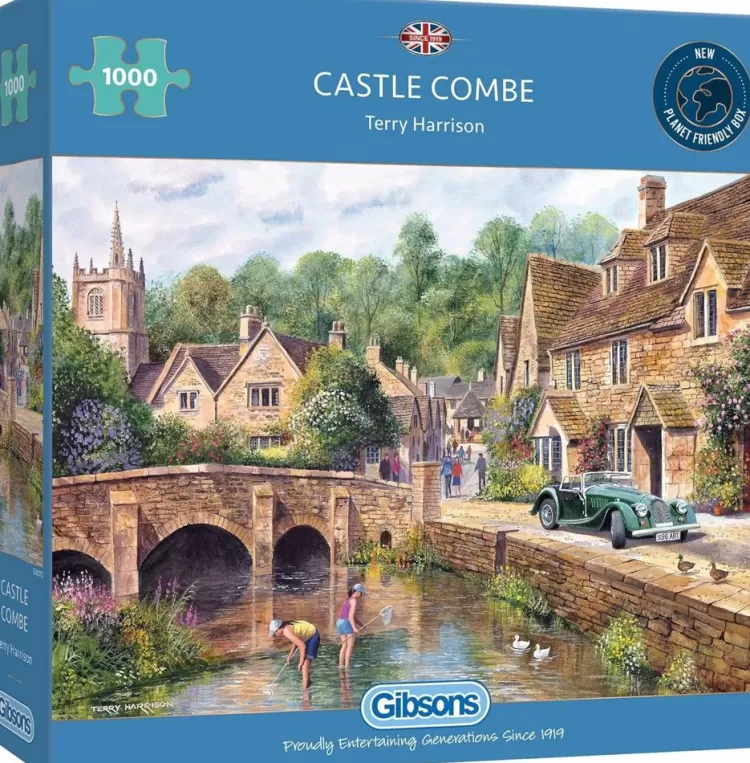 Gibsons Locations & Buildings* - Castle Combe - 1000 Piece Jigsaw Puzzle