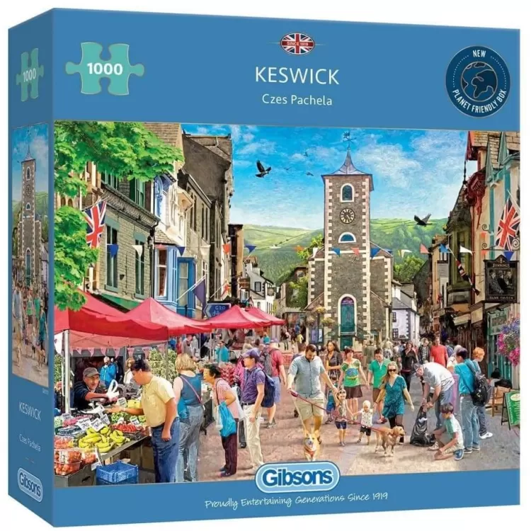 Gibsons Locations & Buildings* - Keswick -1000 Piece Jigsaw Puzzle