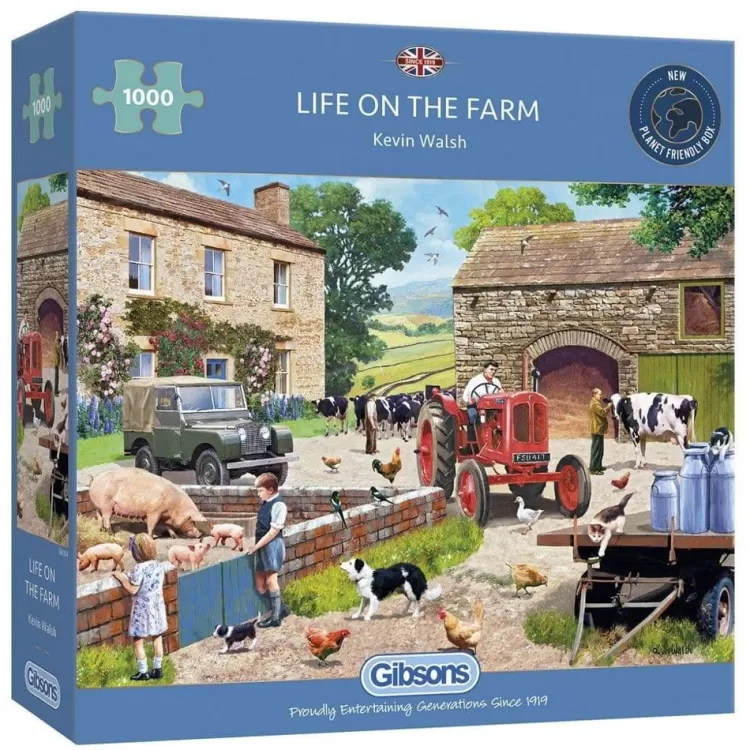 Gibsons Farming* - Life On The Farm - 1000 Piece Jigsaw Puzzle