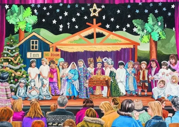 Gibsons Christmas* - Magic Of Christmas - 4 X 500 Piece Jigsaw Puzzle