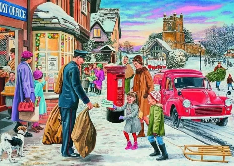 Gibsons Christmas* - Magic Of Christmas - 4 X 500 Piece Jigsaw Puzzle