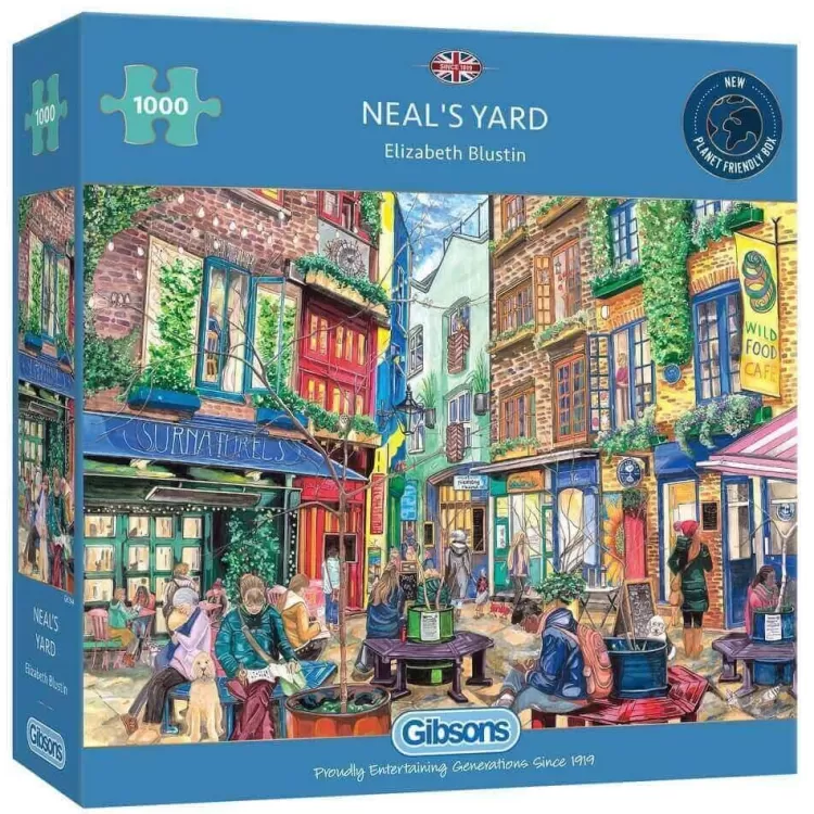 Gibsons Pastimes* - Neal'S Yard - 1000 Piece Jigsaw Puzzle