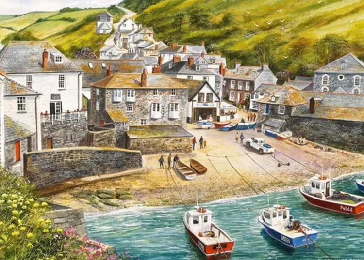 Gibsons Locations & Buildings* - Port Isaac Puzzle - 500 Piece Jigsaw Puzzle