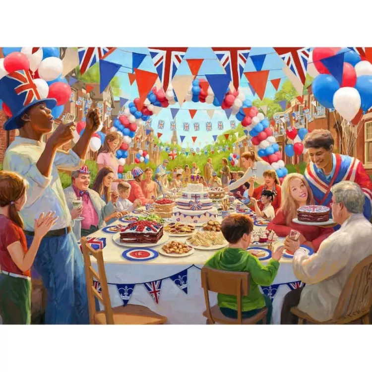 Gibsons Royal* - Royal Celebrations - 4 X 500 Piece Jigsaw Puzzle