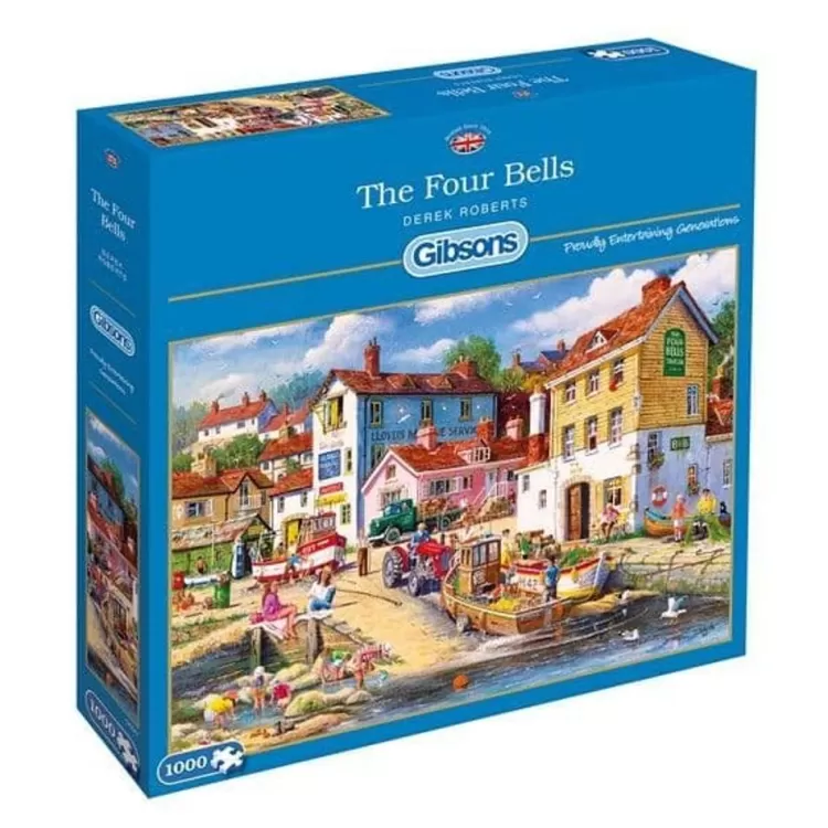 Gibsons Pastimes* - The Four Bells - 1000 Piece Jigsaw Puzzle