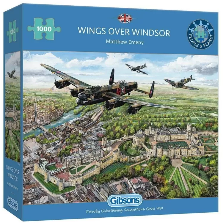 Gibsons Royal* - Wings Over Windsor - 1000 Piece Jigsaw Puzzle