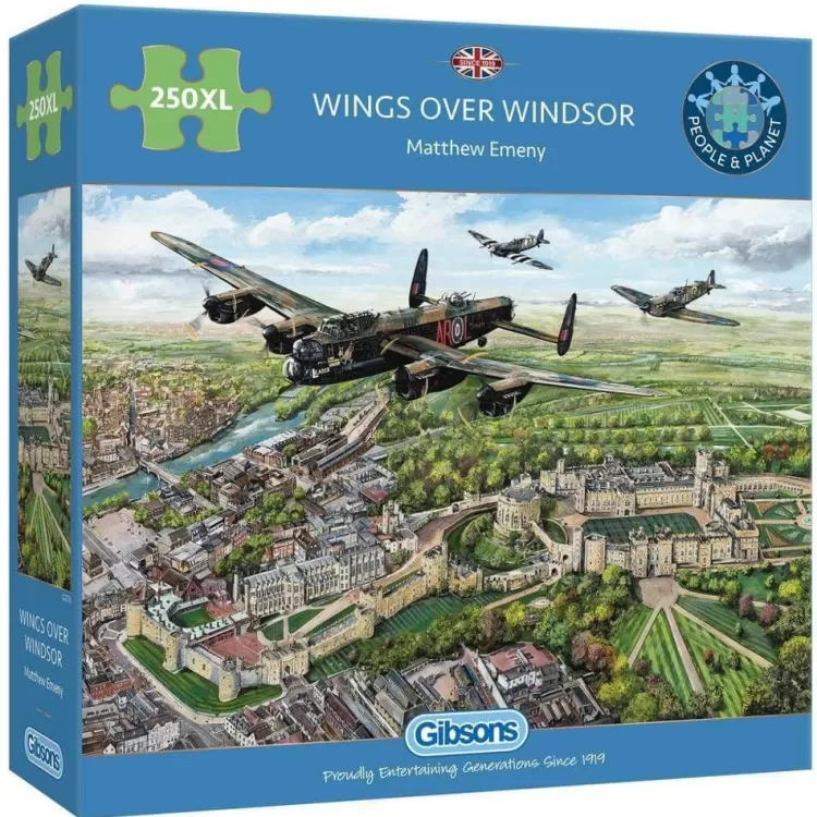 Gibsons Royal* - Wings Over Windsor - 250Xl Piece Jigsaw Puzzle