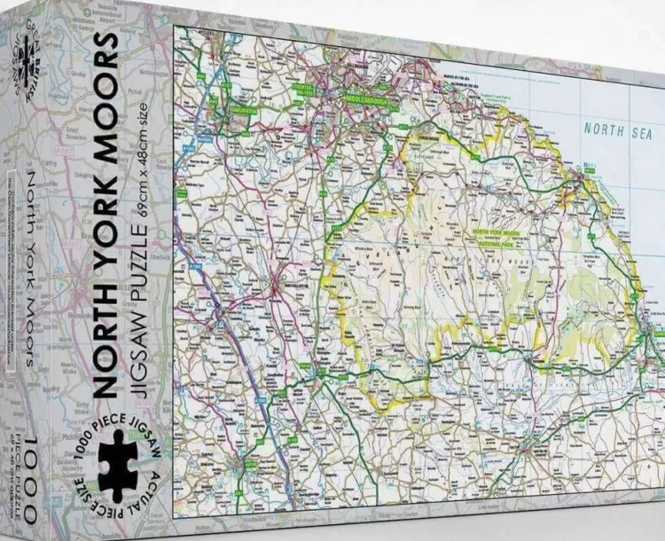 Great British Jigsaws Yorkshire* - North York Moors - 1000 Piece Jigsaw Puzzle