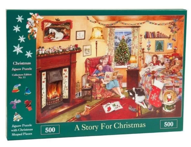 House of Puzzles Nostalgia* - A Story For Christmas No 11 - 500 Piece Jigsaw Puzzle