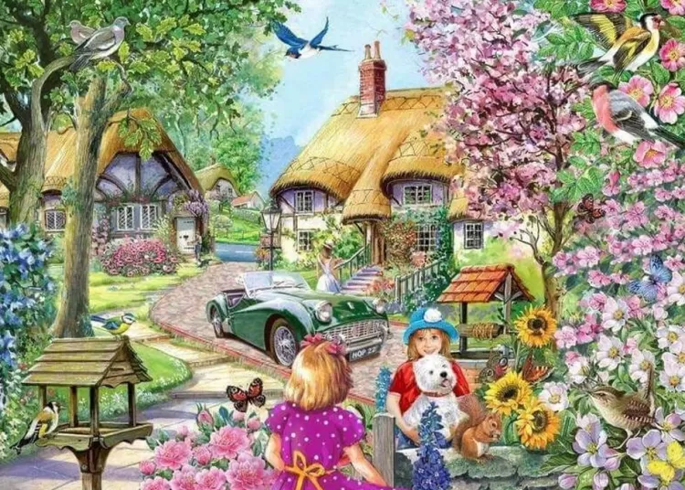 House of Puzzles Animals & Wildlife* - Best Friends - 500Xl Piece Jigsaw Puzzle
