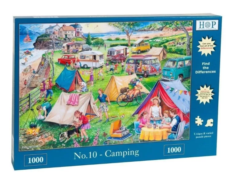 House of Puzzles Pastimes* - Camping No 10 - 1000 Piece