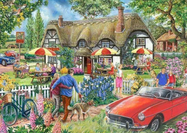 House of Puzzles Pastimes* - Country Pub - 500Xl Piece Jigsaw Puzzle
