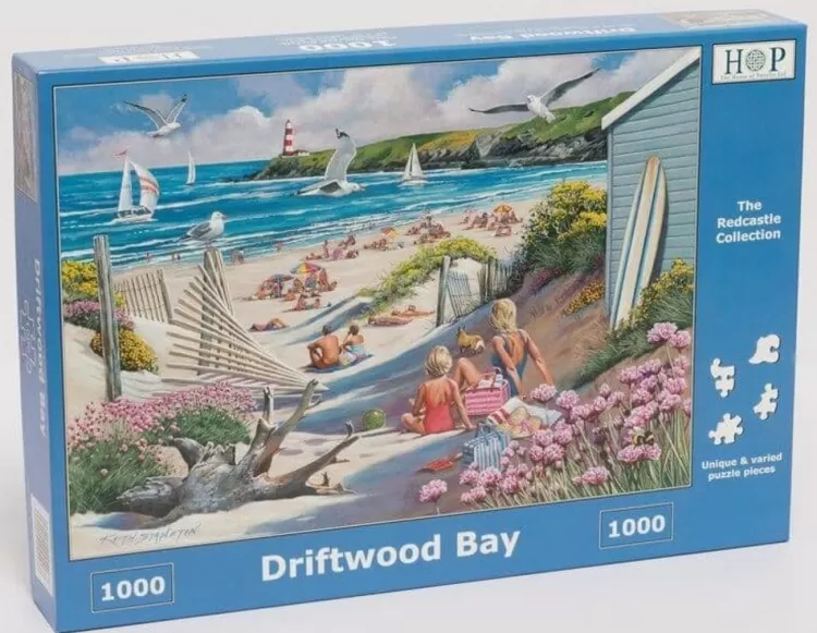House of Puzzles Locations & Buildings* - Driftwood Bay - 1000 Piece Jigsaw Puzzle